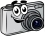 Cute little cartoon compact camera